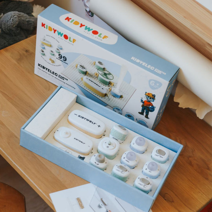Kidyelec - Mi Primer Kit Eléctrico - Iniciación 11 piezas