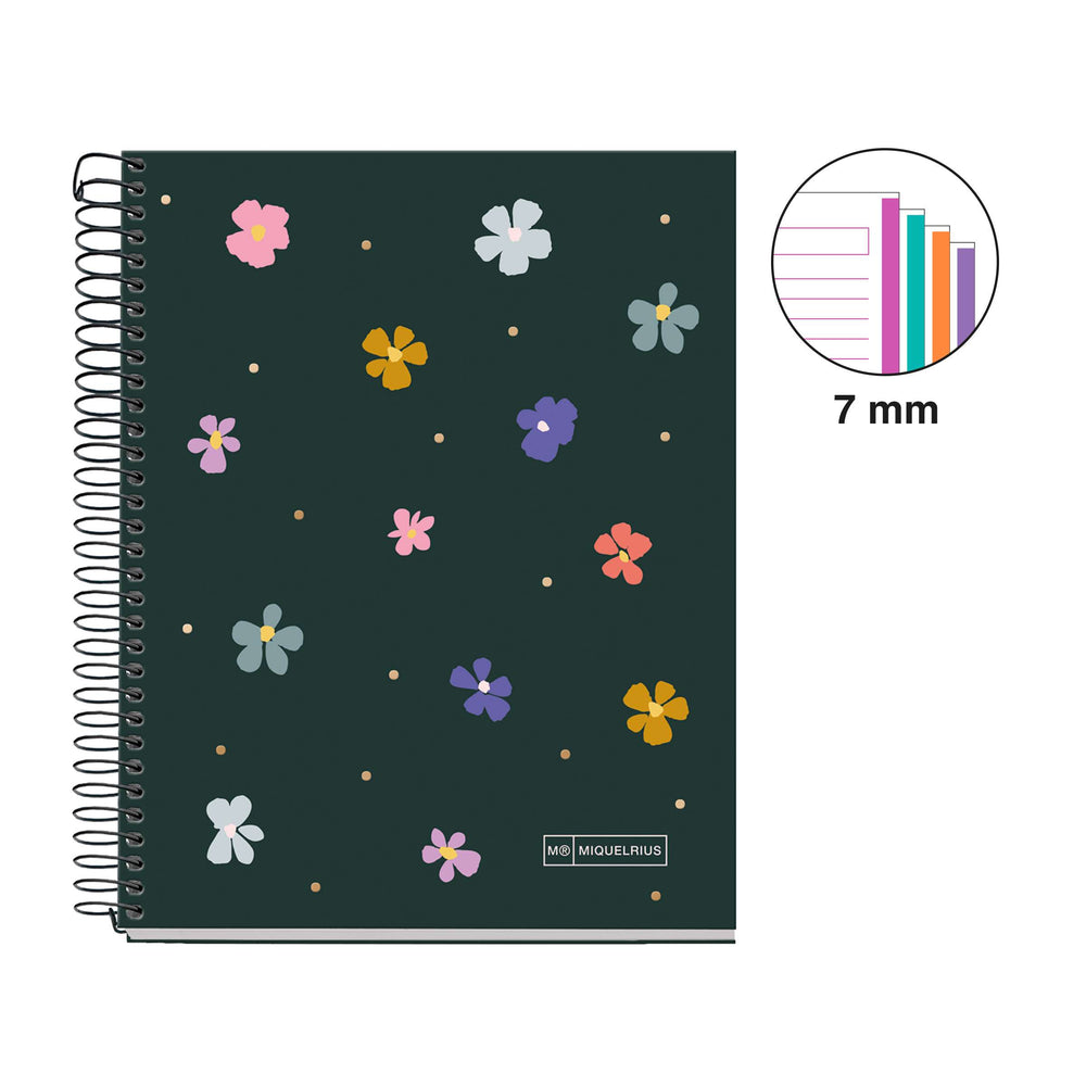 Cuaderno A5 120 Hojas Horizontal 70G Spring Night