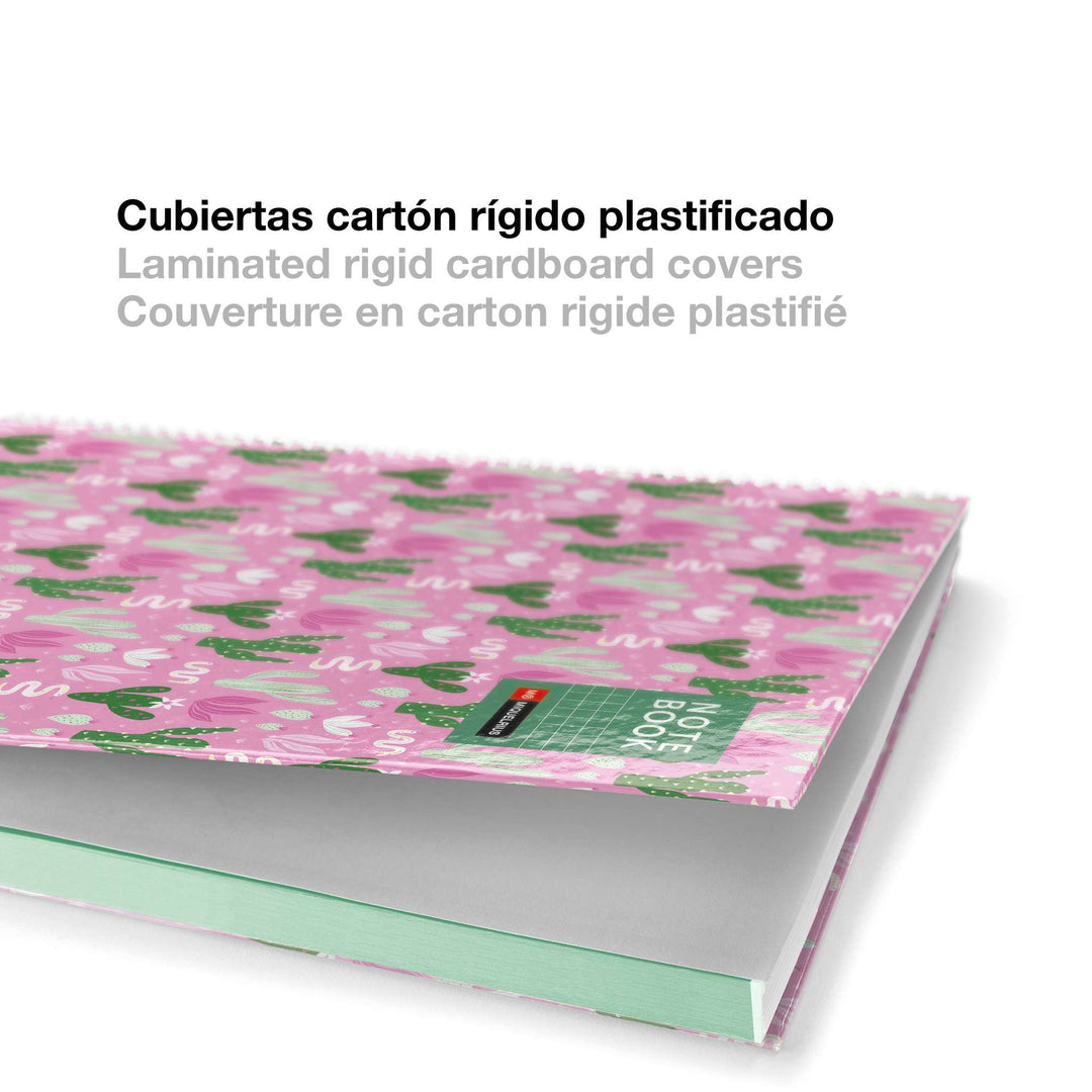 Cuaderno NB1 A4 80 CLA 90G Natura Flor
