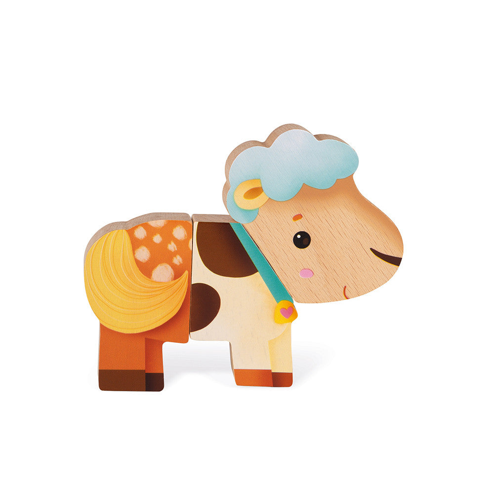 3 Animales Divertidos Magnéticos - Granja