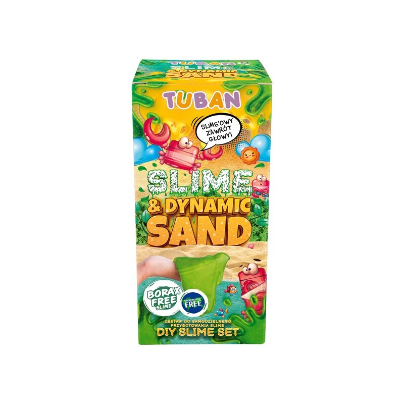Tuban DIY Slime y Dynamic Sand