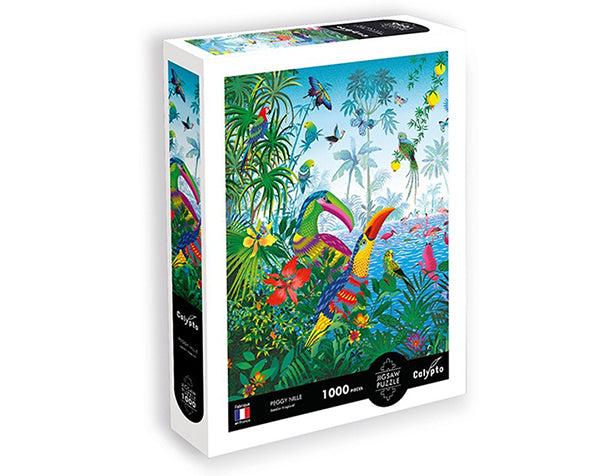 Puzzle 1000 pc - Jardin Tropical - Peggy Nille