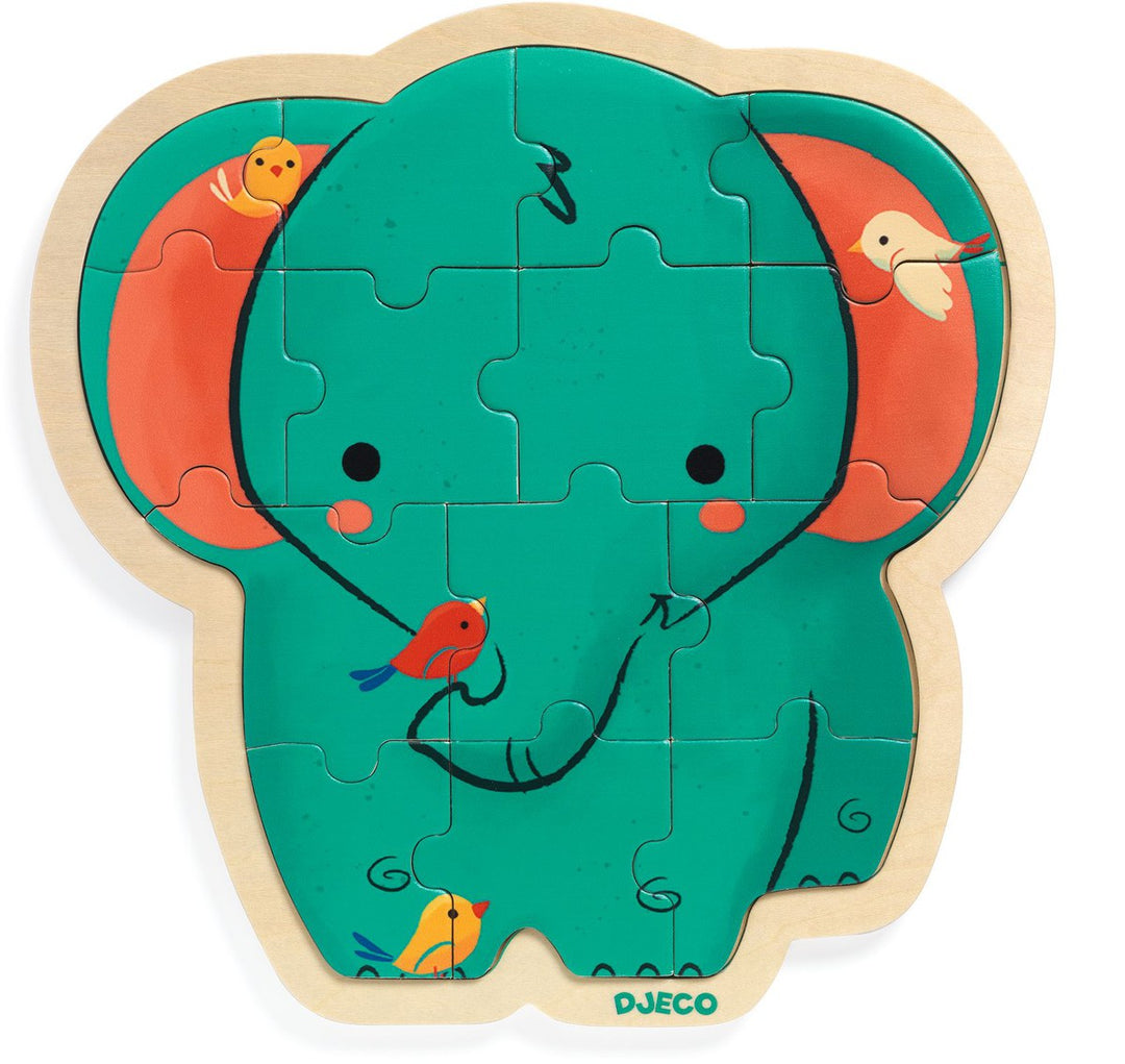 Encajable Puzzlo Elephant