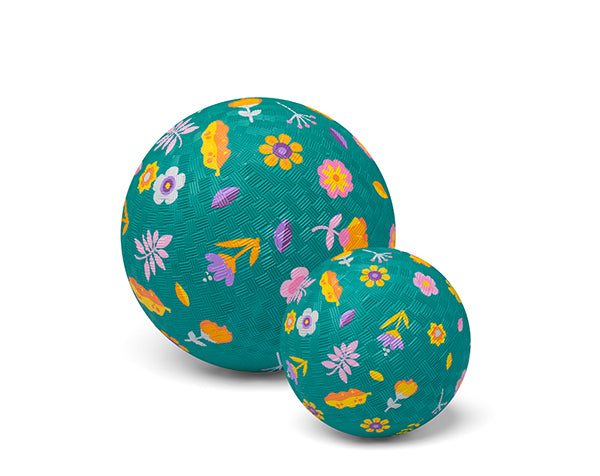 Pelota de goma 18 cm - Flowers