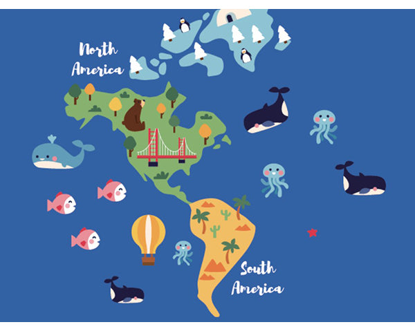 Pelota de goma 13 cm - World