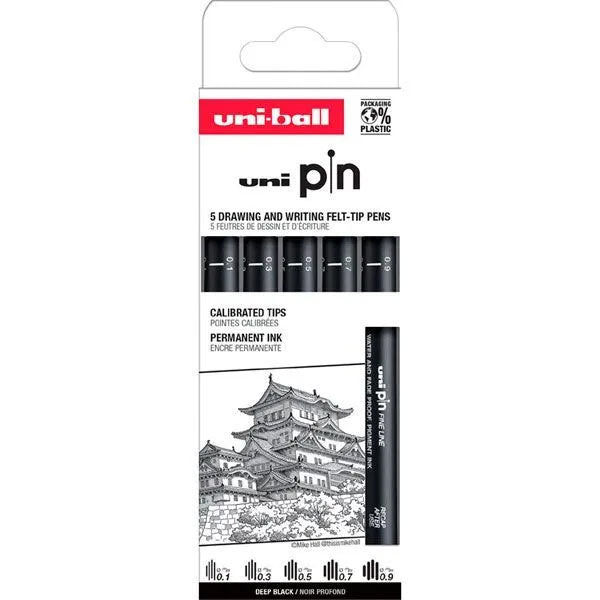 UNI PIN-200 Set 5 piezas calibrados clásico I ASP008