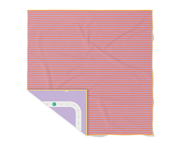 Toalla microfibra juego XL Carretera lila (Road Lavender)
