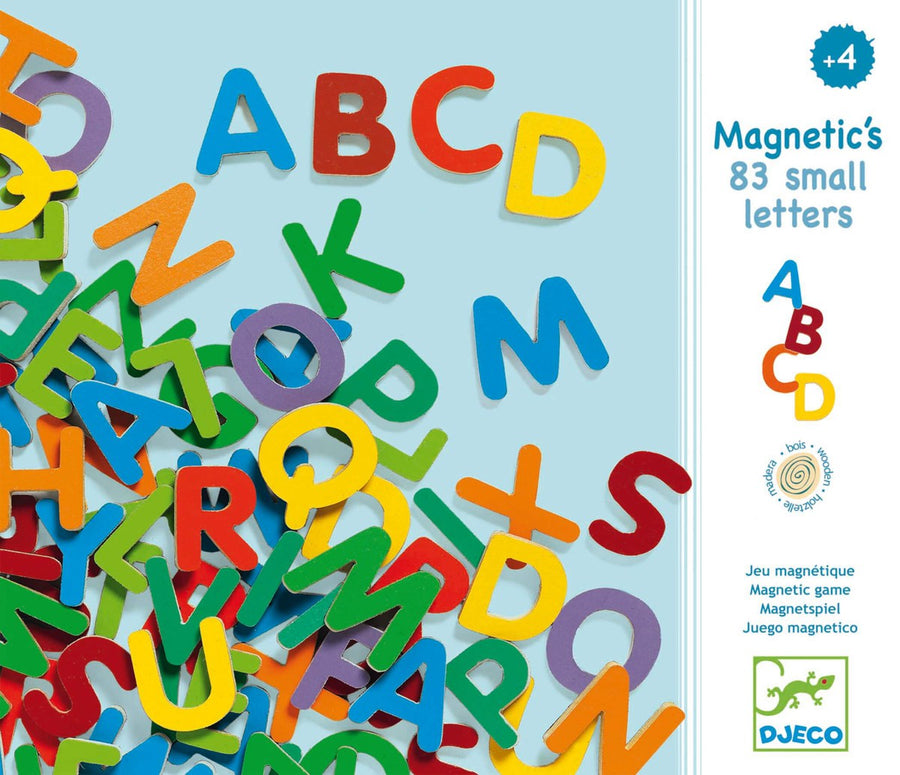 83 Letras Pequeñas Magnéticas