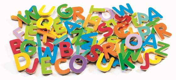 83 Letras Pequeñas Magnéticas