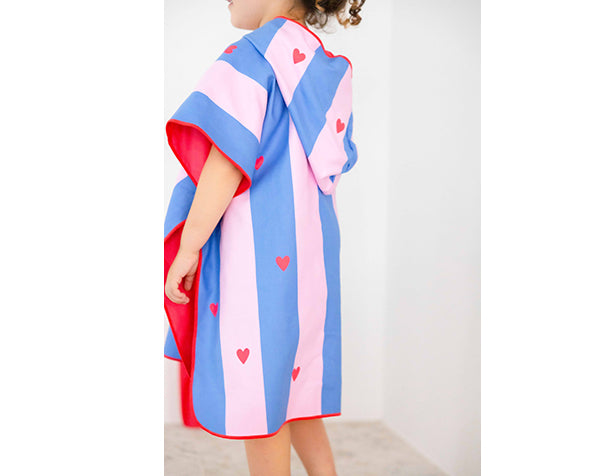 Poncho microfibra Cherry