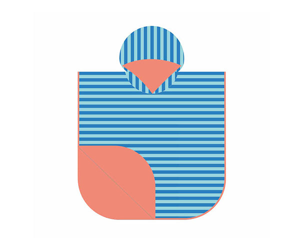 Poncho microfibra Ocean