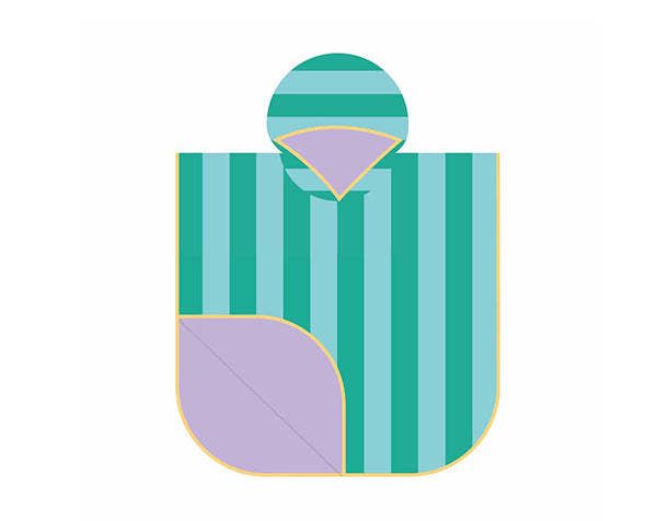 Poncho microfibra Lagoon