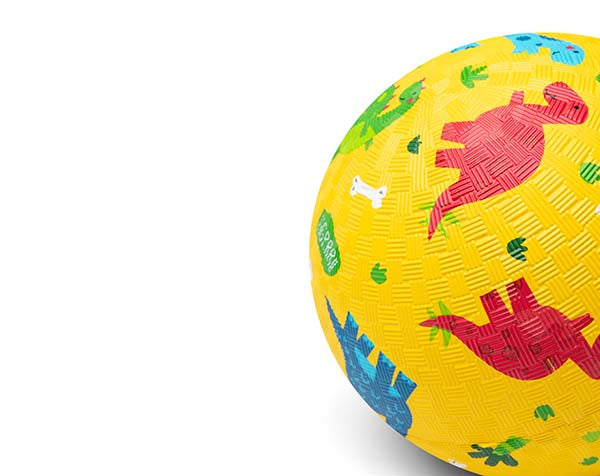 Pelota de goma 18 cm - Dinos