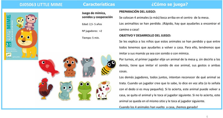 Cartas Little Mime