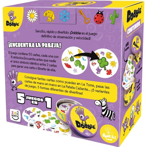 Dobble : ¡encuentra la pareja!