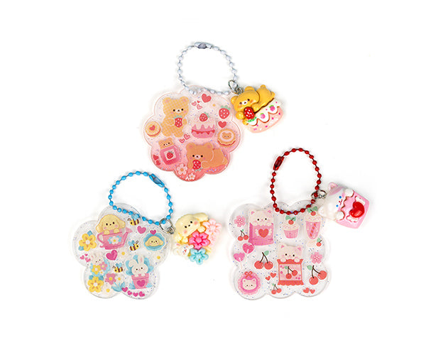 Sticker kraft kit - Kawai Bag Charms
