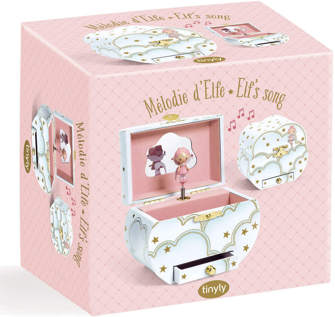 Tinyly Melodía de Elfe caja de música