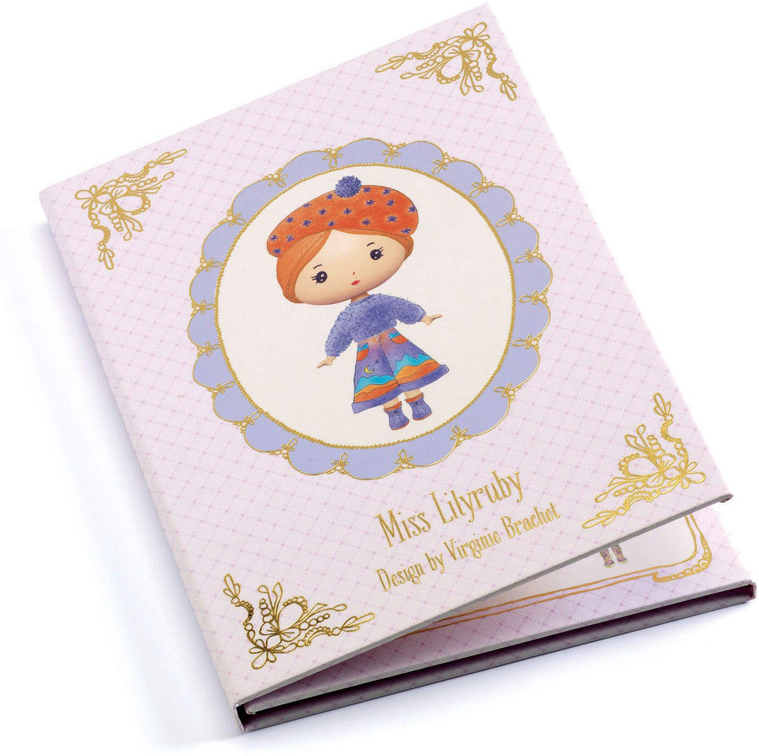Tinyly Miss Lilyruby - pegatinas reutilizables