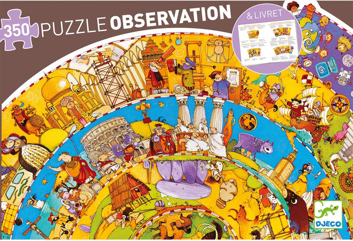 Puzzle Observación Historia -350 pzas.