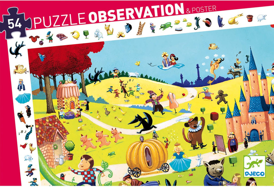 Puzzle Observación Cuentos