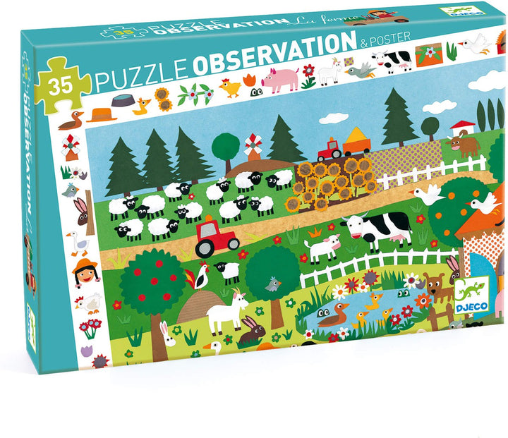 Puzzle Observación La Granja -35 pzas.