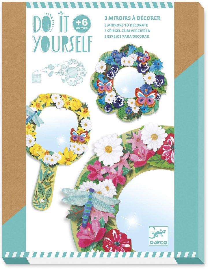 DIY Espejos para decorar Dulzura floral