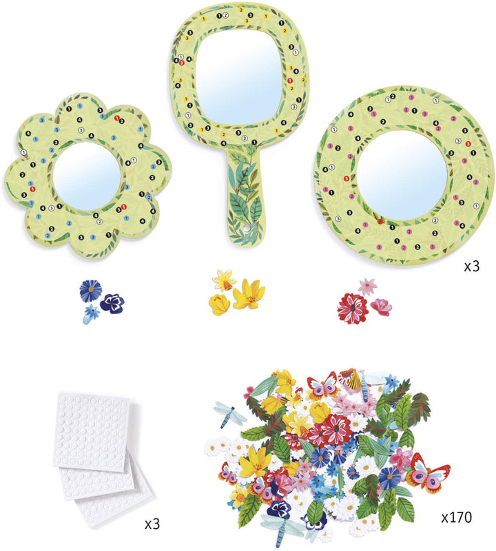 DIY Espejos para decorar Dulzura floral