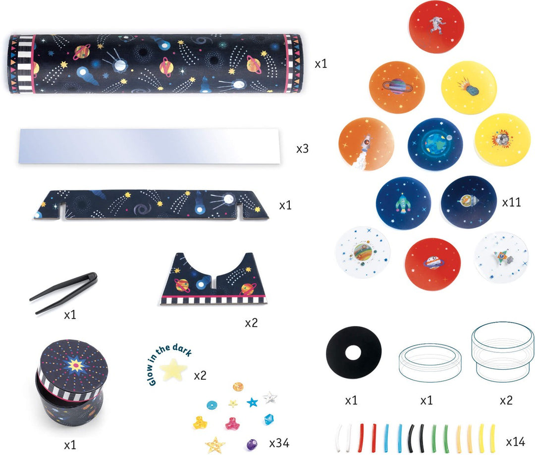 DIY Caleidoscopio para montar Inmersión espacial