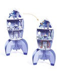 Colorear-construir-jugar Cohete espacial