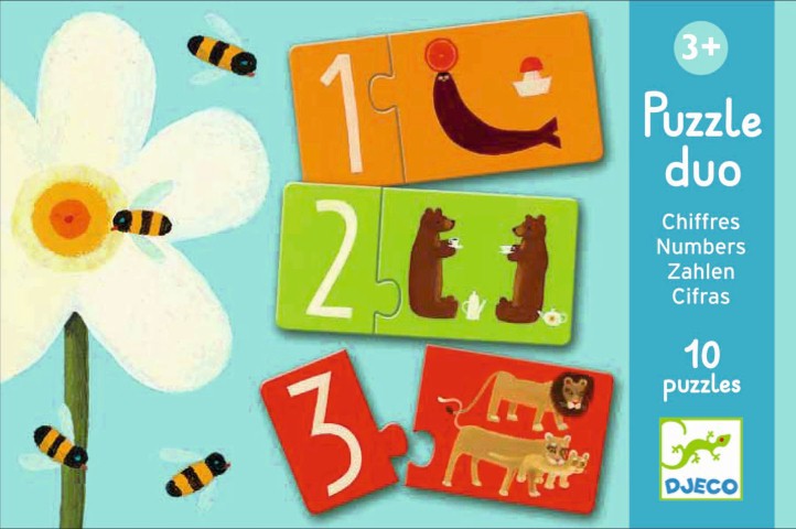 Puzzle dúo Números