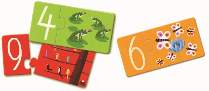 Puzzle dúo Números