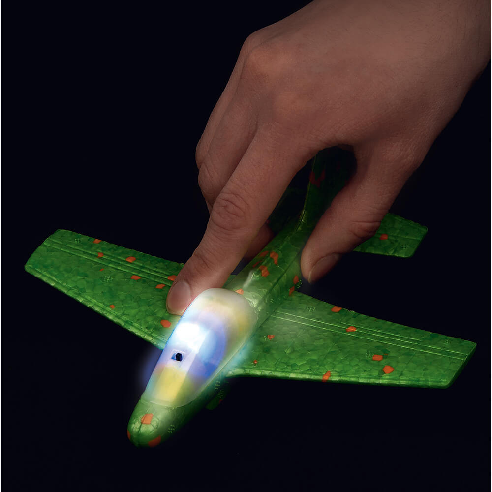 Pequeño Planeador Brillante Con Led