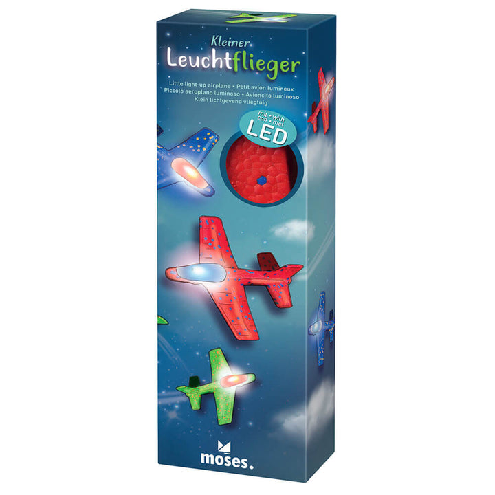 Pequeño Planeador Brillante Con Led