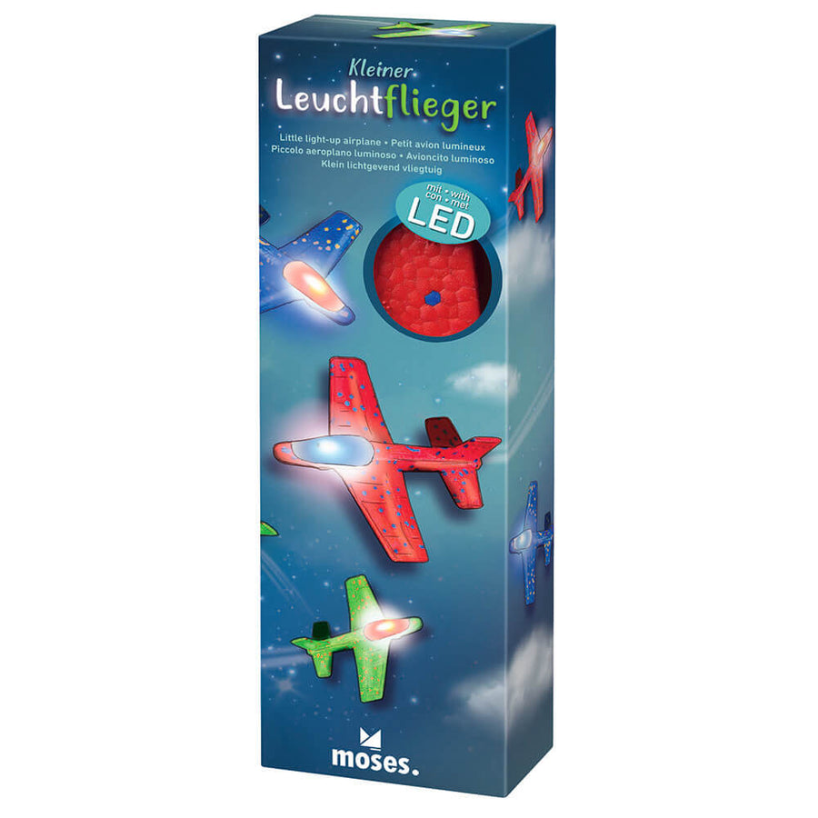 Pequeño Planeador Brillante Con Led