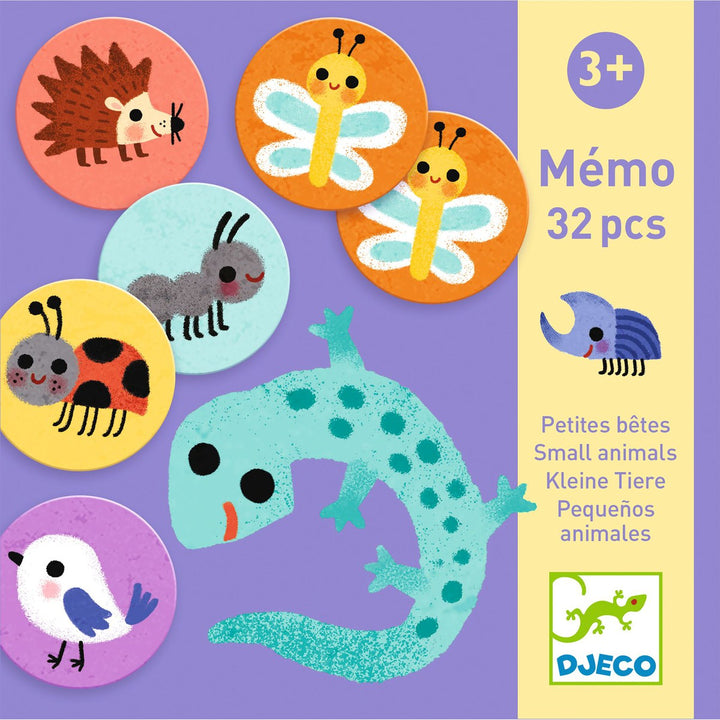 Educativos Memo pequeños animales