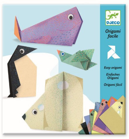 Papiroflexia Origami animales polares