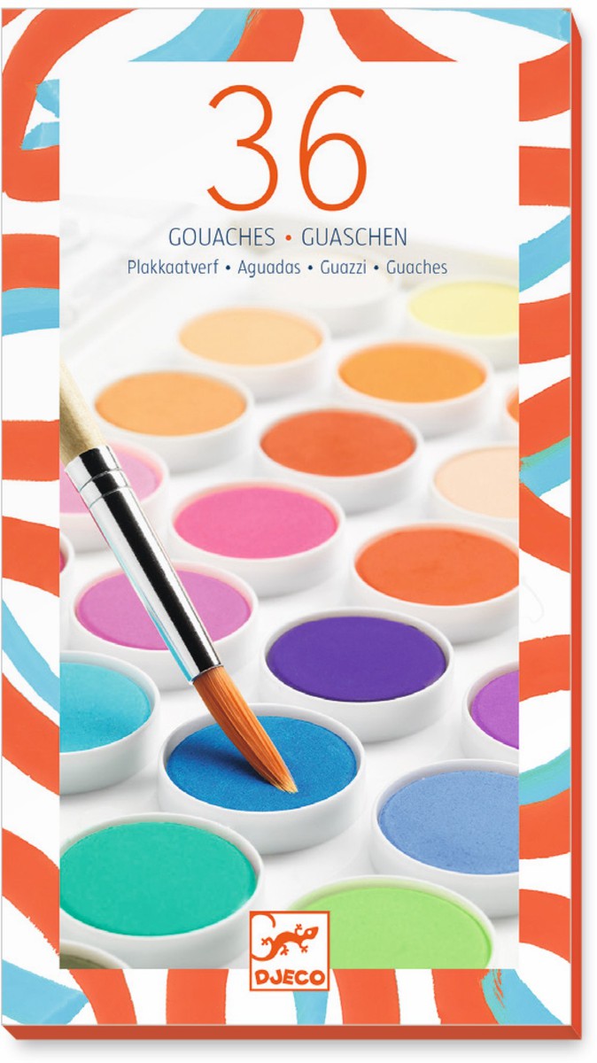 Colores 36 pinturas aguadas