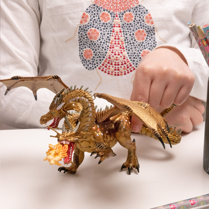 Dragon Dos Cabezas Oro