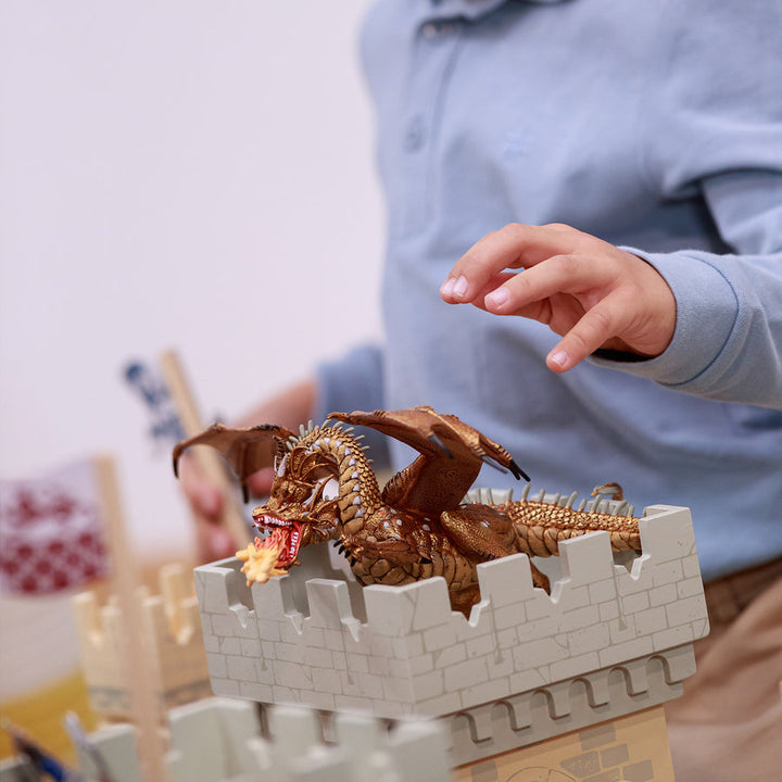 Dragon Dos Cabezas Oro