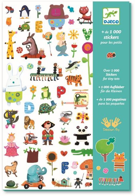 1000 stickers for little ones