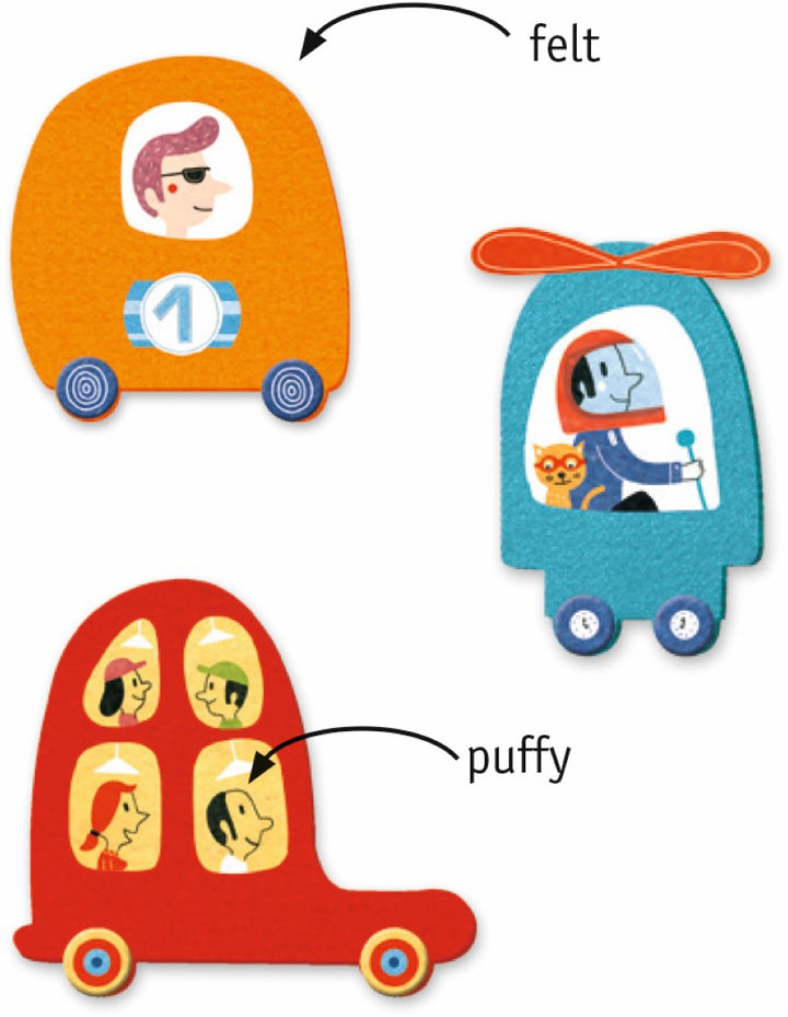 Crear con pegatinas Me gustan los coches