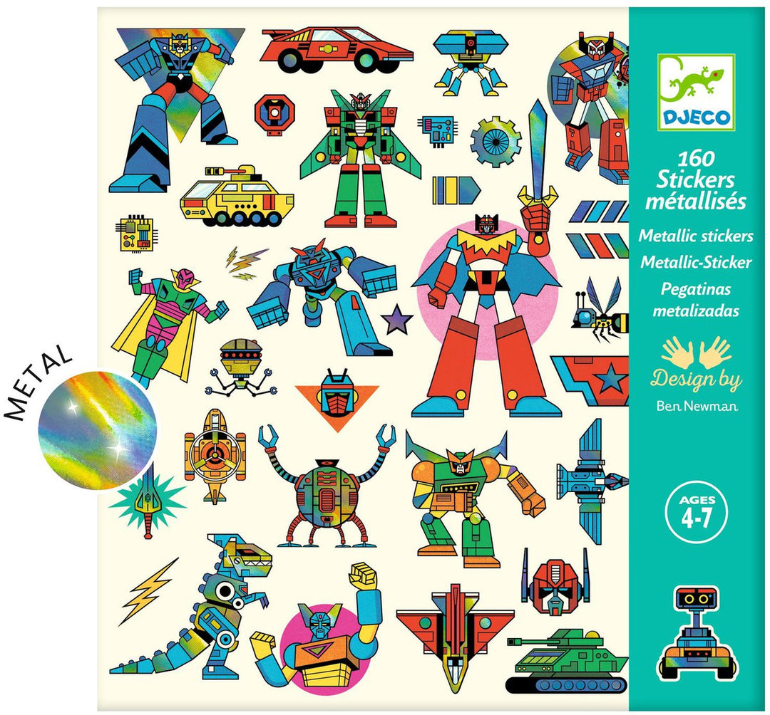 Pegatinas Robots