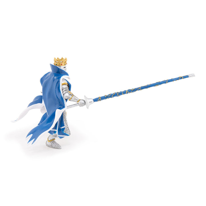 Rey con Escudo Dragón Azul