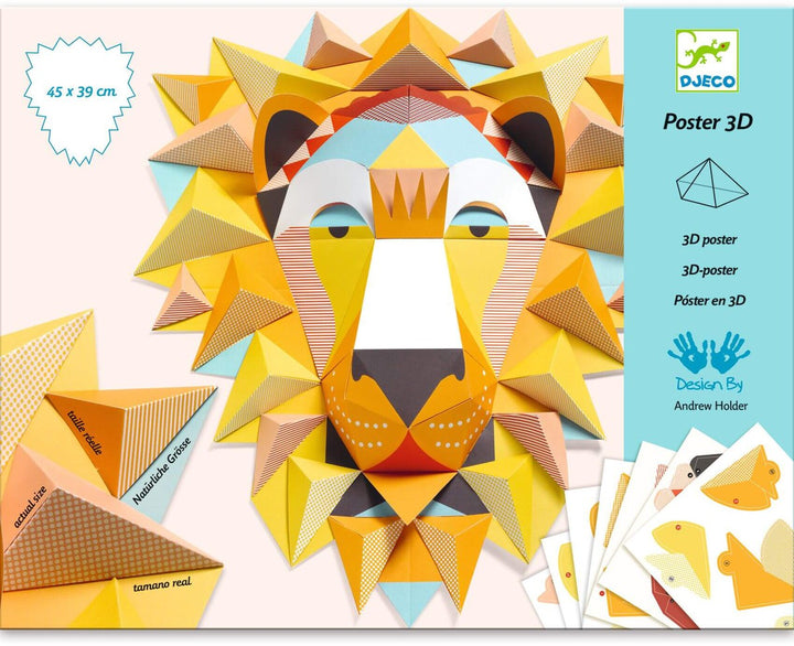 Póster 3D El rey león