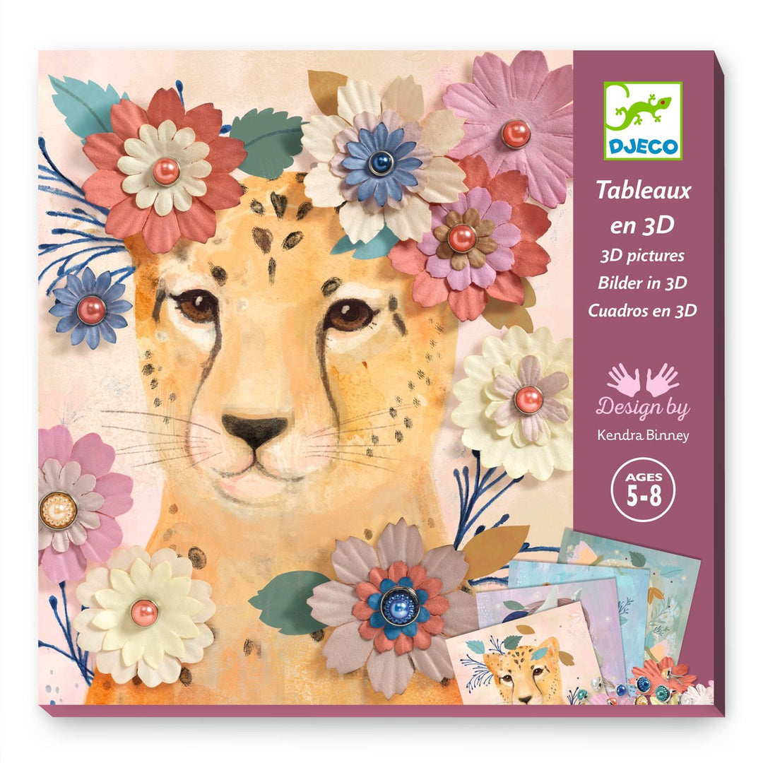 Papel creativo Coronas de flores