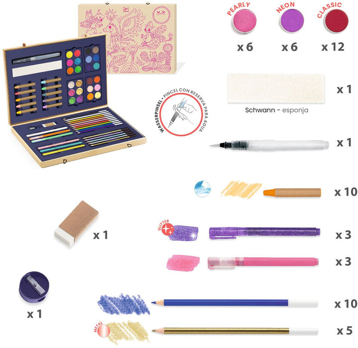 Caja de colores 60pcs