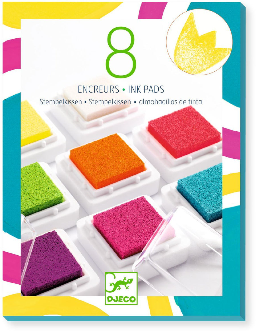 8 tampones de tinta y 1 limpiador - Pop