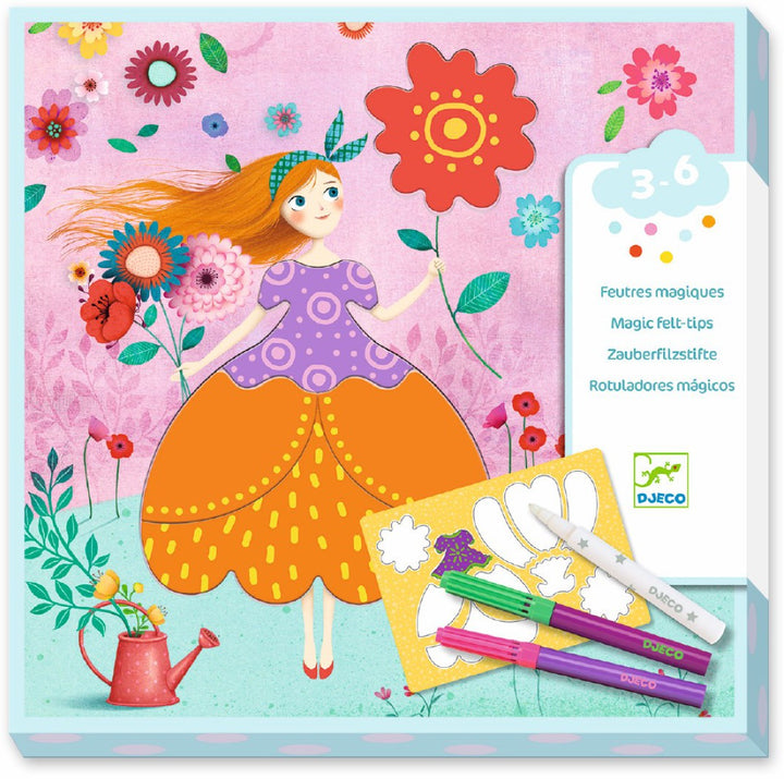 Dibujos para colorear Los hermosos vestidos de Marie