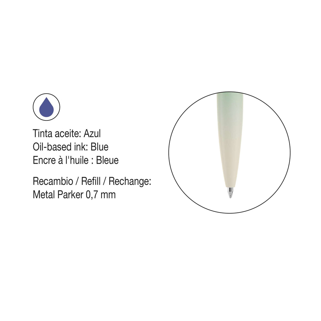 Bolígrafos degradados