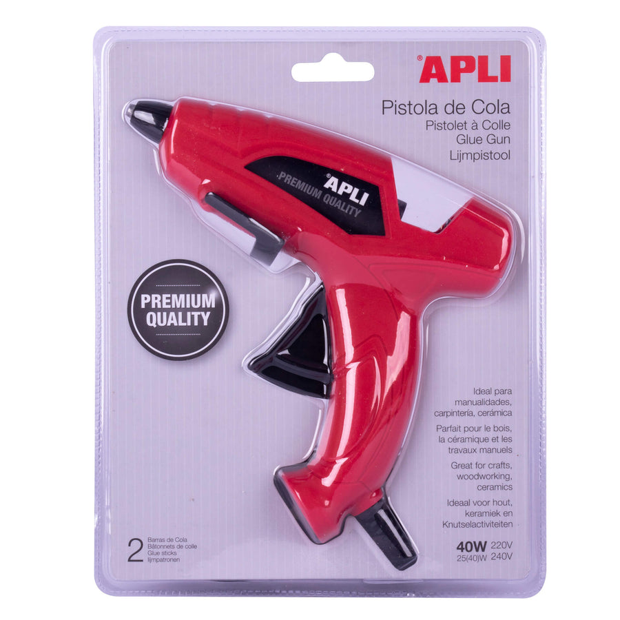 Pistola de silicona Apli 40W